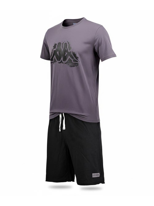 Pijama Curto Homem Algodão KAPPA - Kiabi
