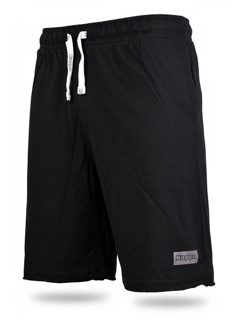 Pijama Curto Homem Algodão KAPPA Cinza antracite - Kiabi