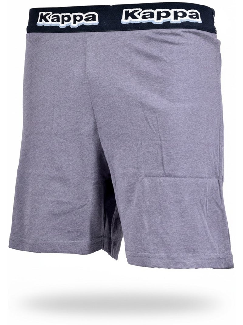 Pijama Curto Homem Algodão KAPPA Ecru - Kiabi