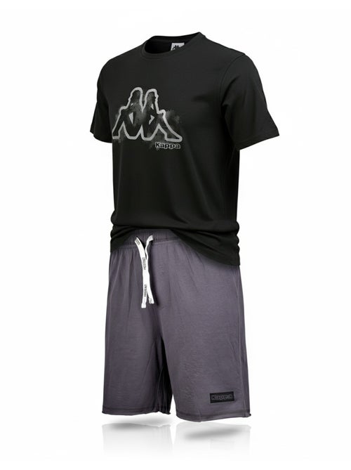 Pijama Curto Homem Algodão KAPPA - Kiabi