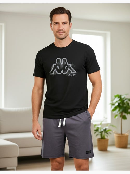 Pijama Curto Homem Algodão KAPPA - Kiabi