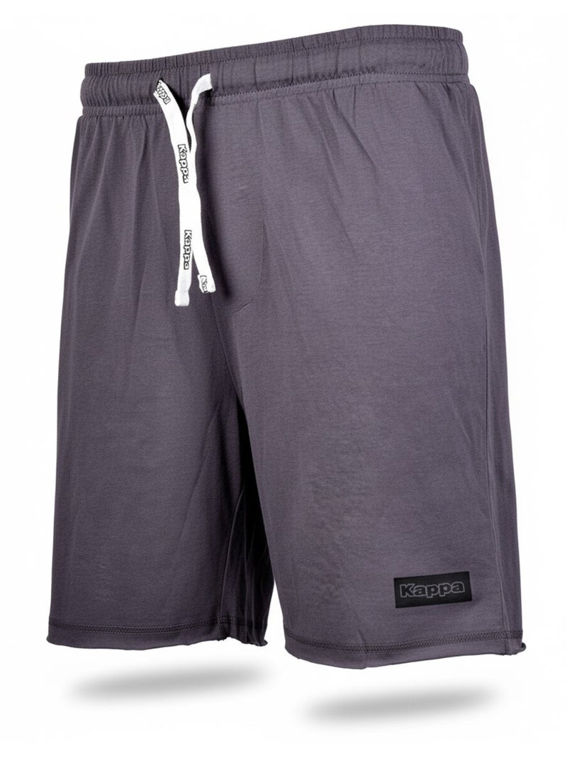 Pijama Curto Homem Algodão KAPPA Preto - Kiabi