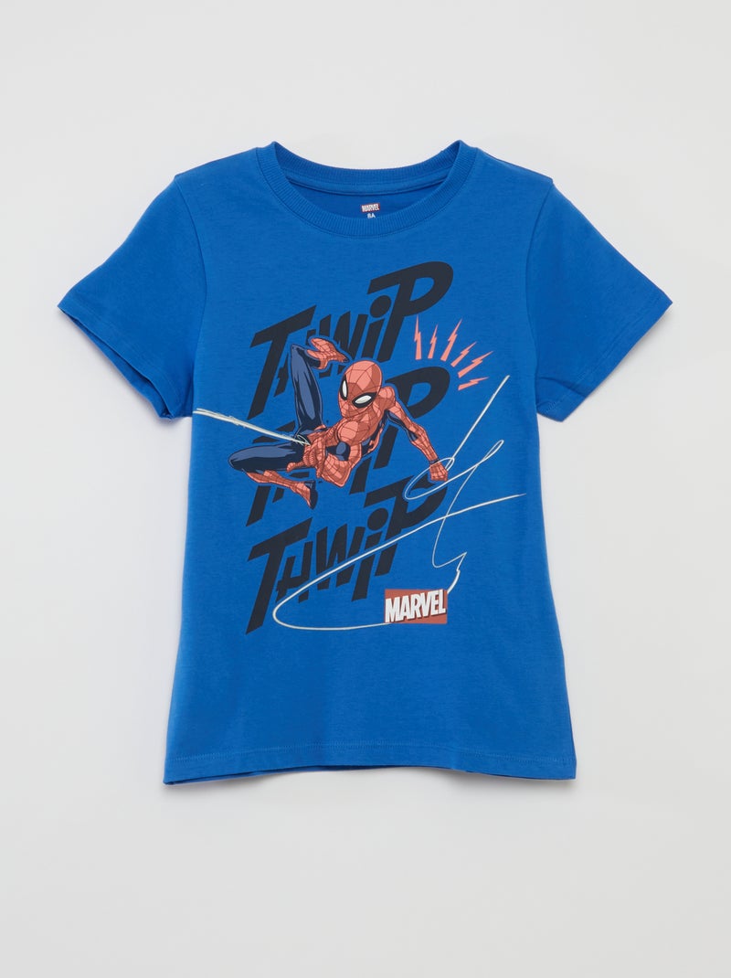 Pijama curto 'Homem-Aranha' 'Marvel' - 2 peças AZUL - Kiabi