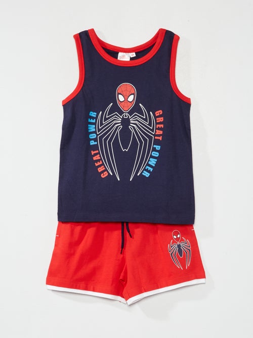 Pijama curto 'Homem-Aranha' 'Marvel' - 2 peças - Kiabi