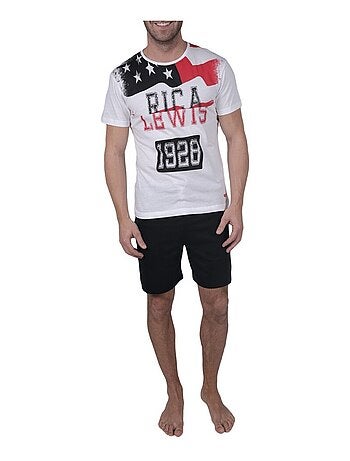 Pijama curto homem