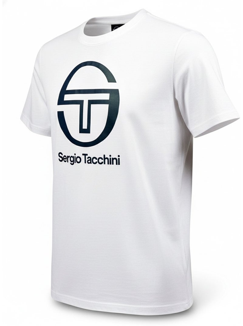 Pijama Curto Homem SERGIO TACCHINI Branco/Jeans - Kiabi