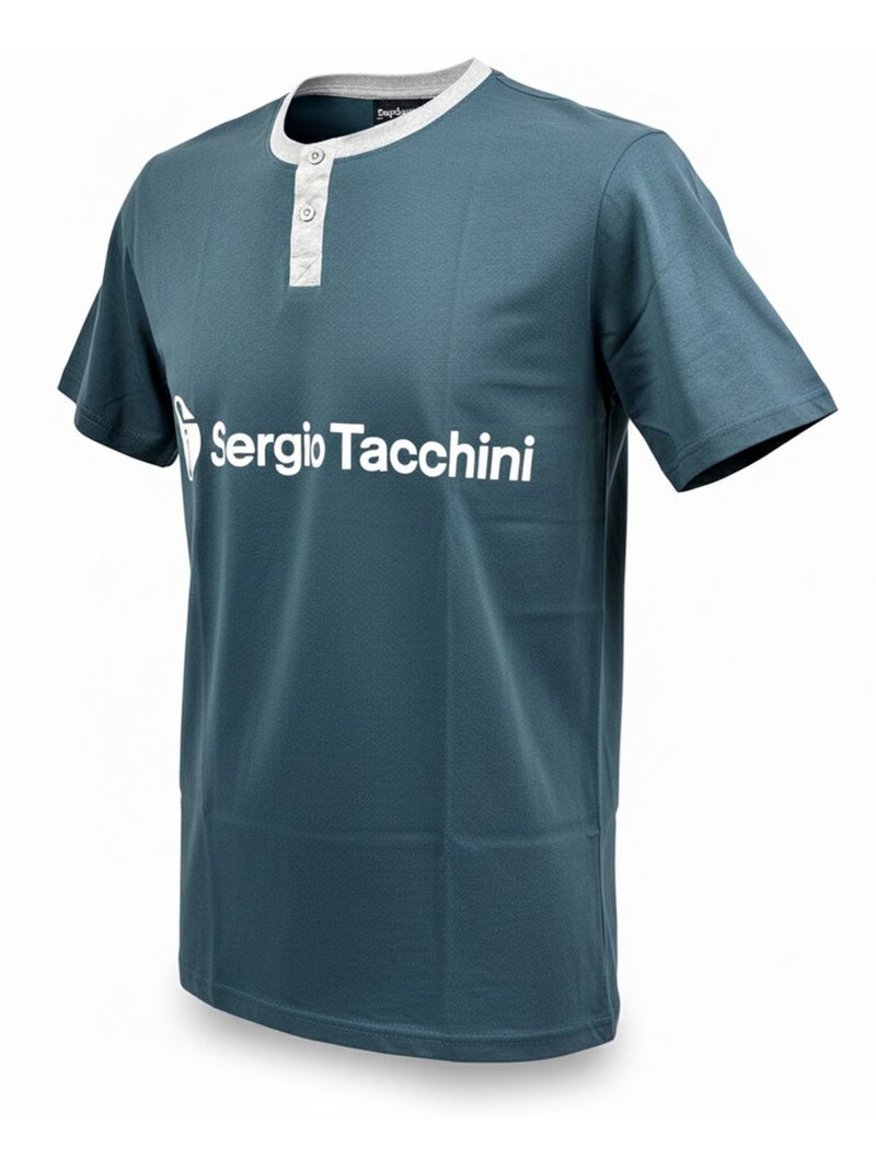 Pijama Curto Homem SERGIO TACCHINI Cáqui - Kiabi