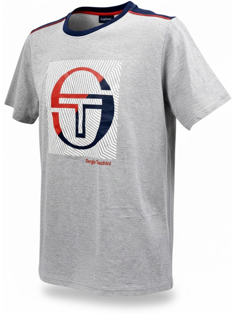 Pijama Curto Homem SERGIO TACCHINI Cinza azul-marinho - Kiabi