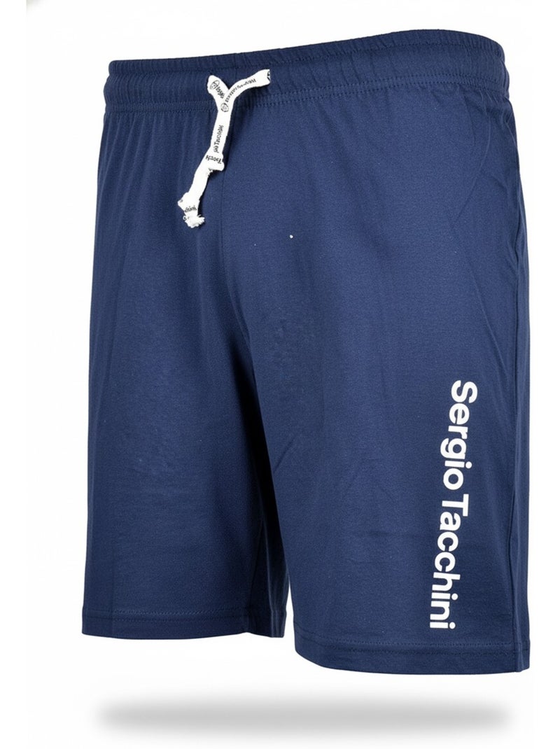 Pijama Curto Homem SERGIO TACCHINI Cinza azul-marinho - Kiabi