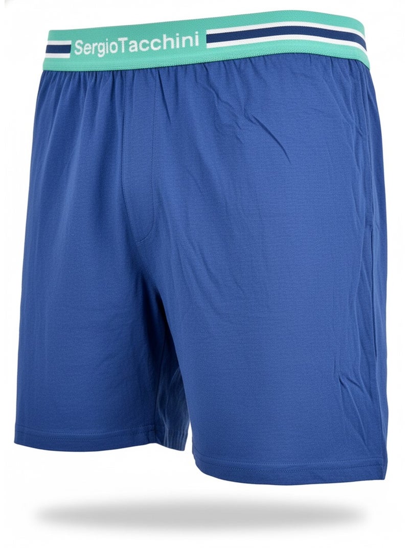 Pijama Curto Homem SERGIO TACCHINI Cinza-azul - Kiabi