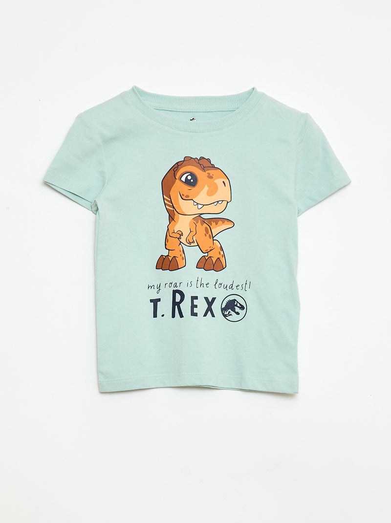 Pijama curto 'Jurassic Park' Verde - Kiabi
