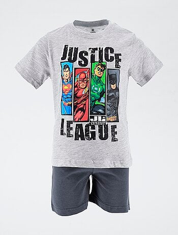 Pijama curto 'Liga da Justiça'