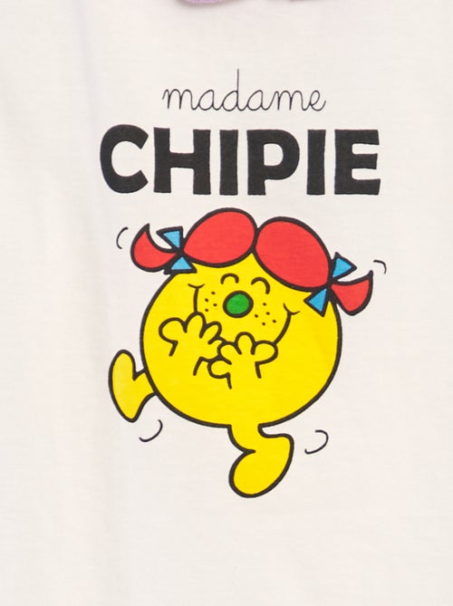 Pijama curto 'Madame Chipie' - 2 peças - Kiabi