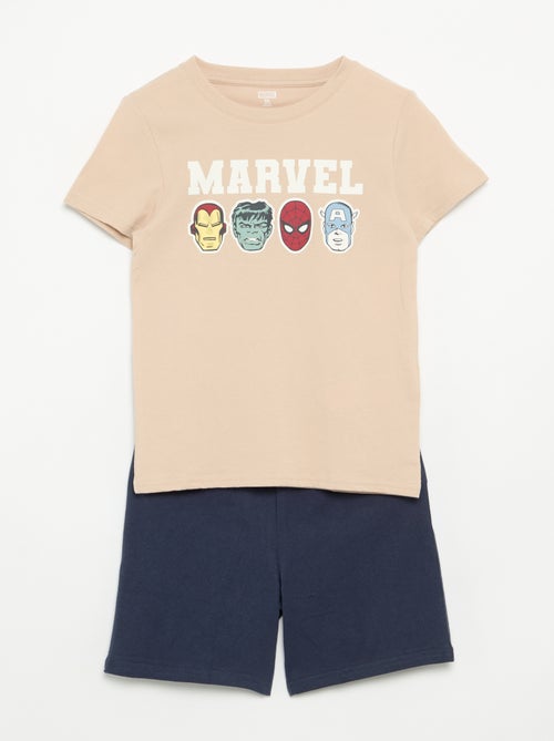 Pijama curto 'Marvel' - 2 peças - Kiabi