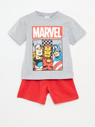 Pijama curto 'Marvel'  - 2 peças