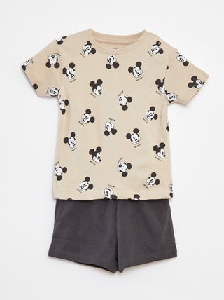 Pijama curto 'Mickey' - 2 peças