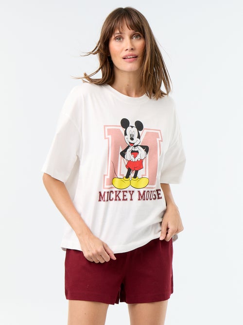 Pijama curto 'Mickey' - 2 peças - Kiabi Pijama curto 'Mickey' - 2 peças - Kiabi