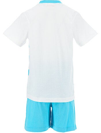 Pijama curto mickey mouse azul menino | licença oficial