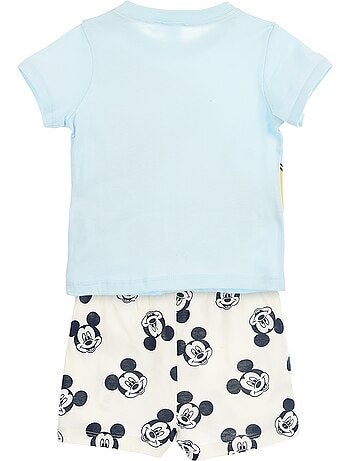Pijama curto mickey mouse menino | licença oficial