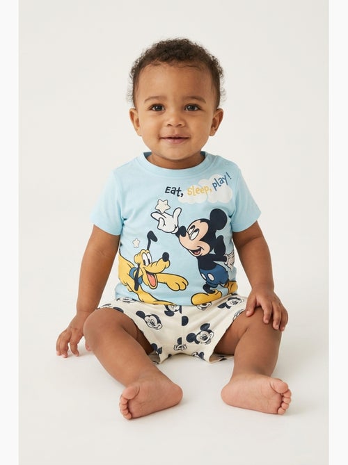Pijama curto mickey mouse menino | licença oficial - Kiabi