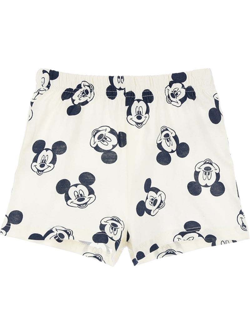Pijama curto mickey mouse menino | licença oficial Azul - Kiabi