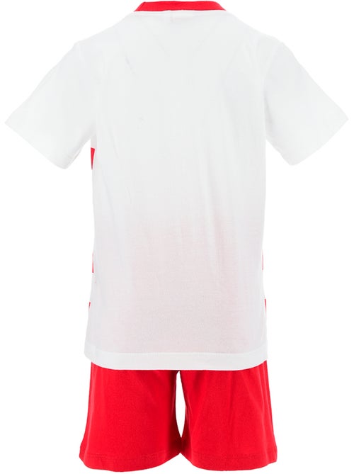 Pijama curto mickey mouse vermelho menino | licença oficial - Kiabi Pijama curto mickey mouse vermelho menino | licença oficial - Kiabi