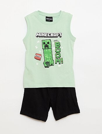 Pijama curto 'Minecraft'