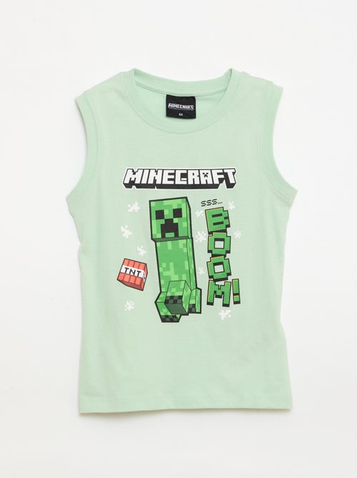 Pijama curto 'Minecraft' - Kiabi