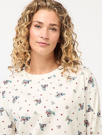 Pijama curto 'Minnie' 'Disney' - 2 peças