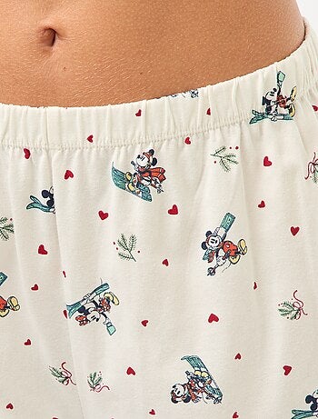 Pijama curto 'Minnie' 'Disney' - 2 peças