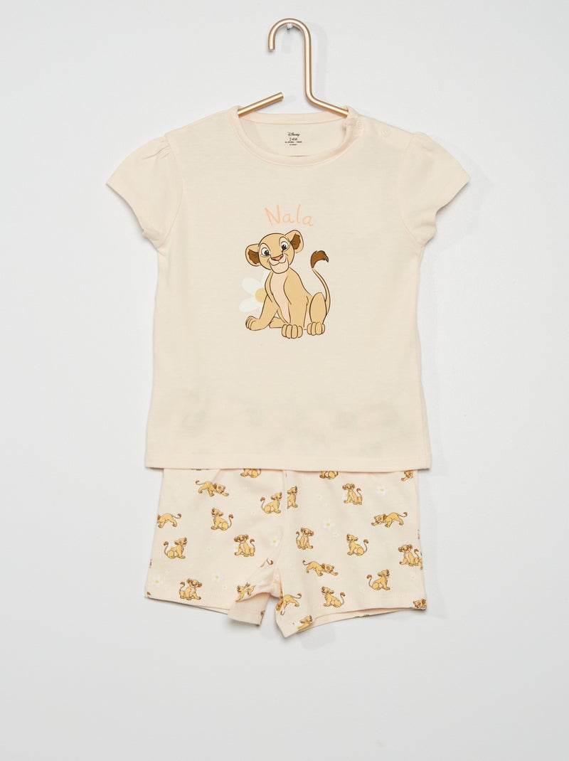 Pijama curto 'Nala' 'Disney' ROSA - Kiabi