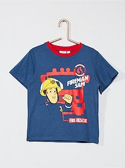 Pijama curto 'O Bombeiro Sam' - Kiabi