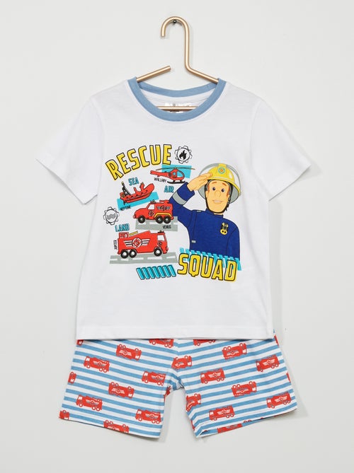Pijama curto 'O Bombeiro Sam' - Kiabi