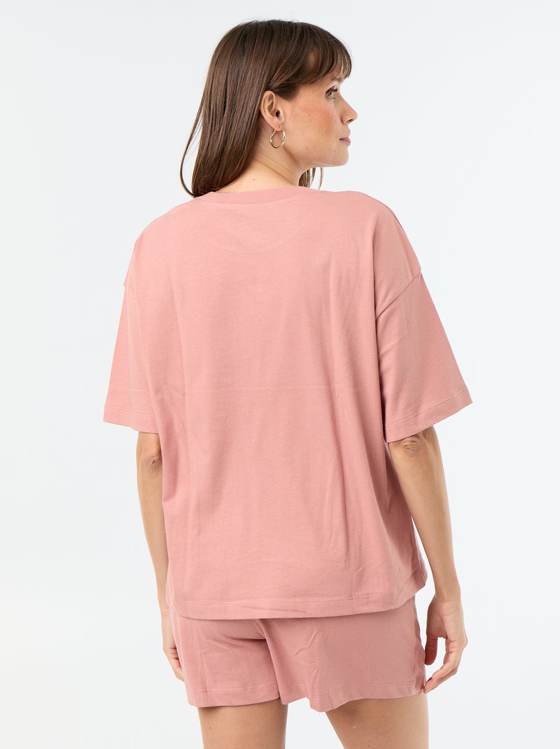 Pijama curto 'O Rei Leão' - 2 peças Rosa - Kiabi