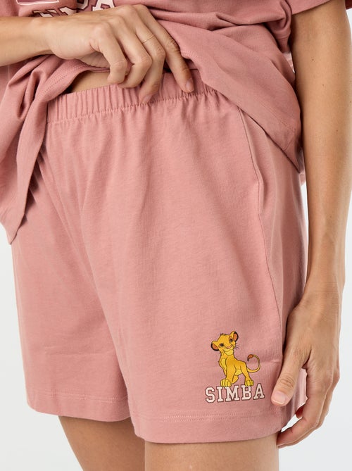 Pijama curto 'O Rei Leão' - 2 peças - Kiabi