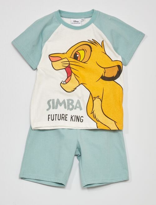 Conjunto de pijama 'O Rei Leão' - 2 peças - Marinho/ Cinza - Kiabi