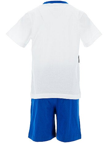 Pijama curto paw patrol branco menino | licença oficial