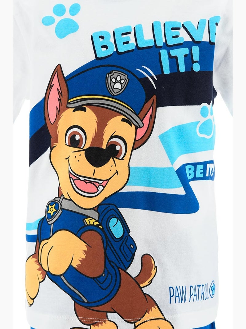 Pijama curto paw patrol branco menino | licença oficial Branco - Kiabi
