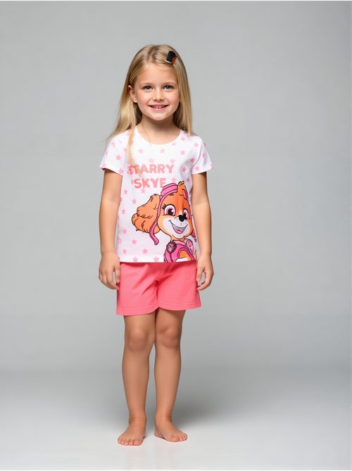 Pijama curto paw patrol coral menina | licença oficial - Kiabi Pijama curto paw patrol coral menina | licença oficial - Kiabi