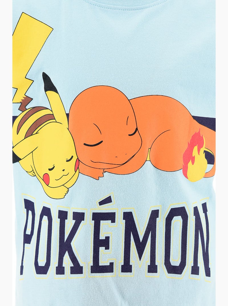 Pijama curto pokémon azul menino | licença oficial Azul - Kiabi