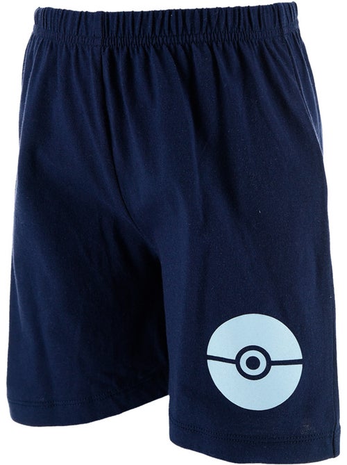 Pijama curto pokémon azul menino | licença oficial - Kiabi Pijama curto pokémon azul menino | licença oficial - Kiabi