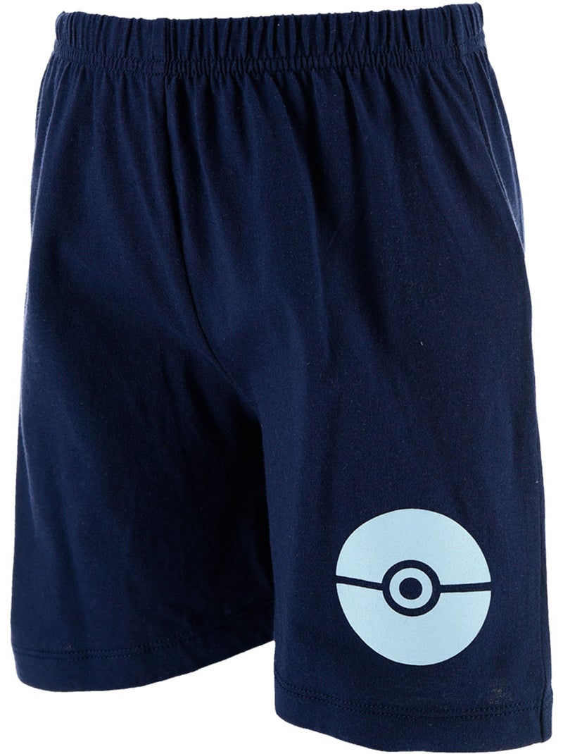 Pijama curto pokémon azul menino | licença oficial Azul - Kiabi