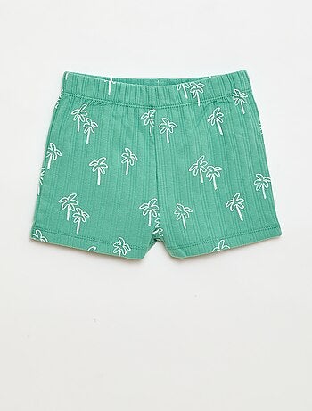 Pijama curto regata + calções - 2 peças