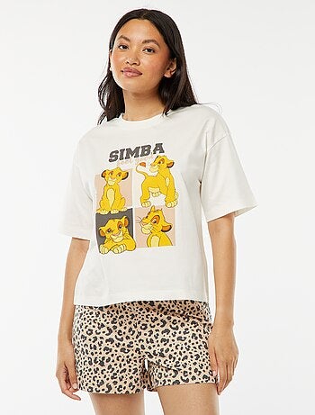 Pijama curto 'Simba' - 2 peças