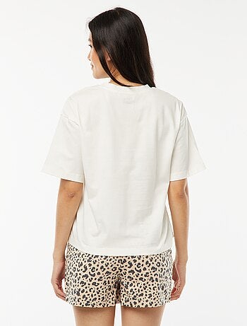 Pijama curto 'Simba' - 2 peças