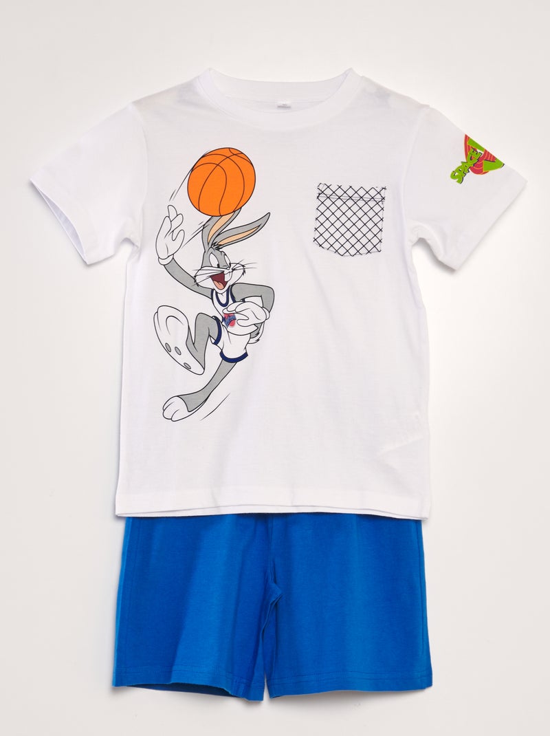 Pijama curto 'Space Jam' BRANCO - Kiabi