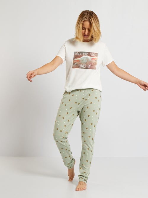 Pijama curto 'Star Wars' - 2 peças - Kiabi
