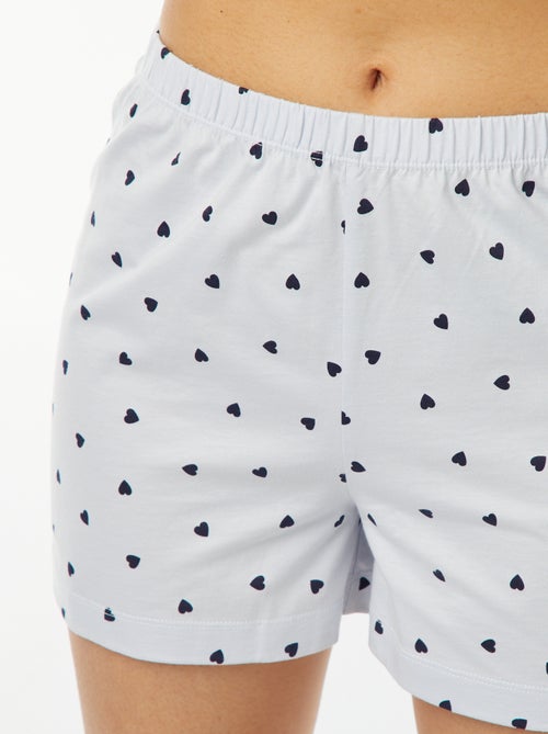 Pijama curto 'Stitch'  - 2 peças - Kiabi