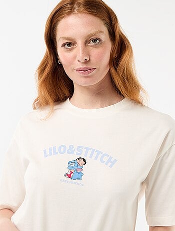 Pijama curto "Stitch" - 2 peças