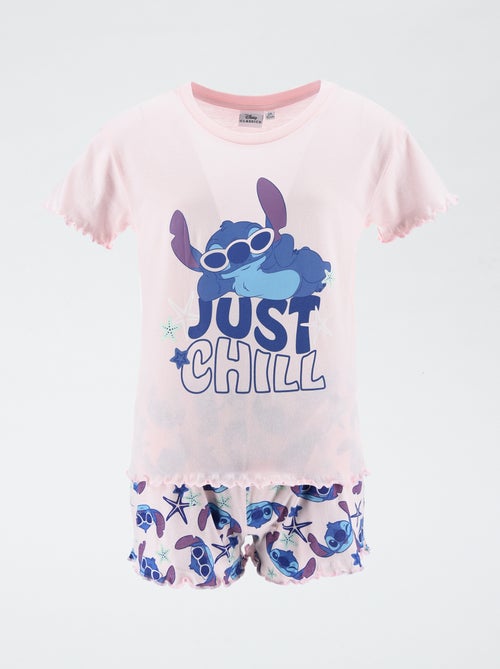 Pijama curto 'Stitch'  - 2 peças - Kiabi